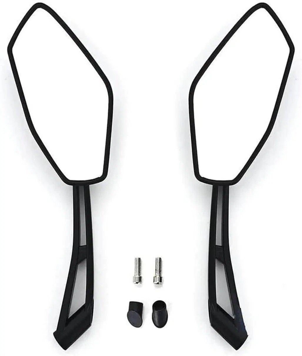 universal motorcycle side mirrors – stylish & durable rear view mirrors